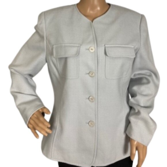 Kasper for A.S.L Pastel Blazer - Picture 1 of 6